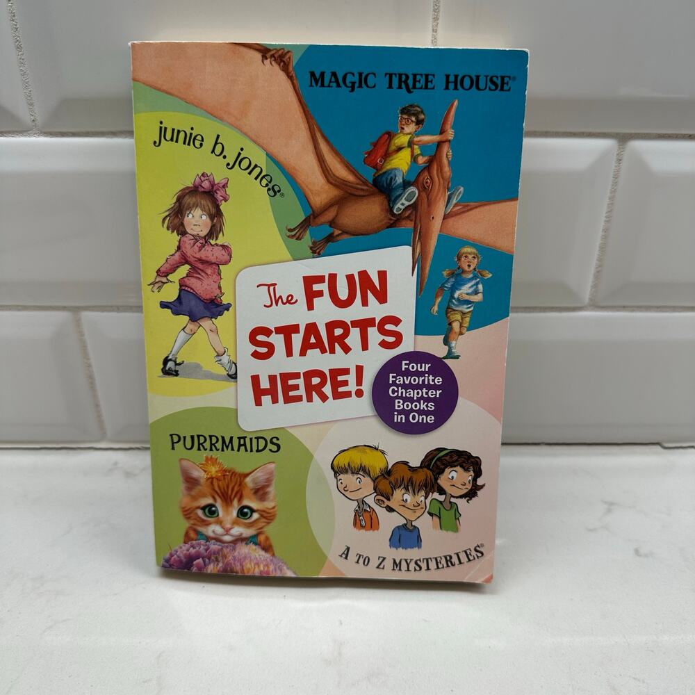 Kids Book The Fun Starts Here 4 Books In One